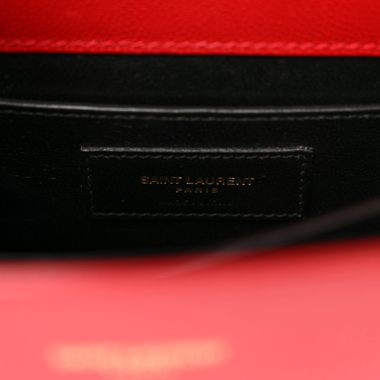 Grain de Poudre Mini Classic Monogram Cassandra Top Handle Rouge Eros