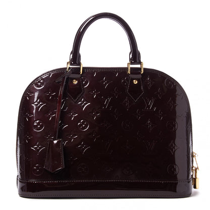 Louis Vuitton Vernis Alma PM Amarante 1 of 9