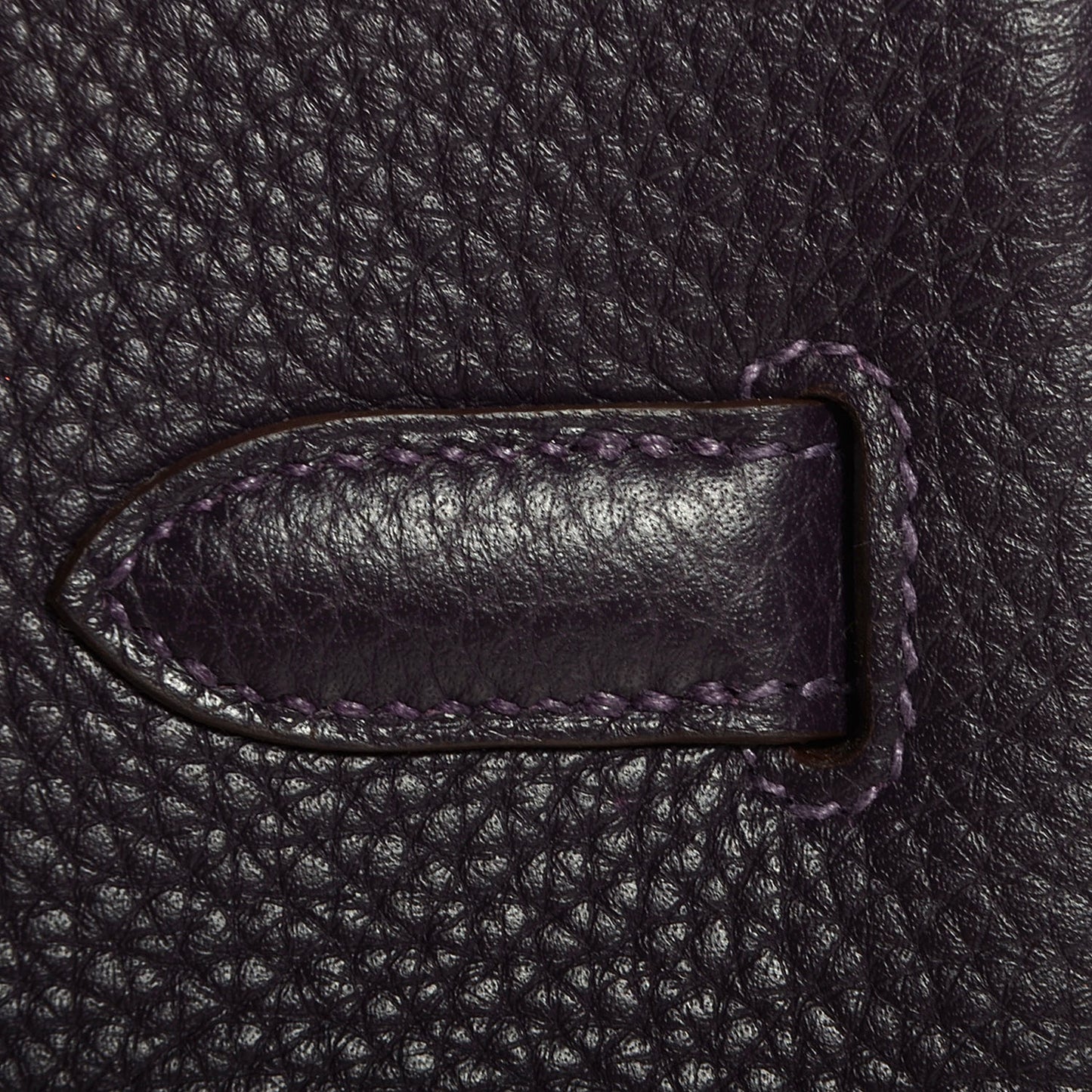 Taurillon Clemence Birkin 30 Raisin