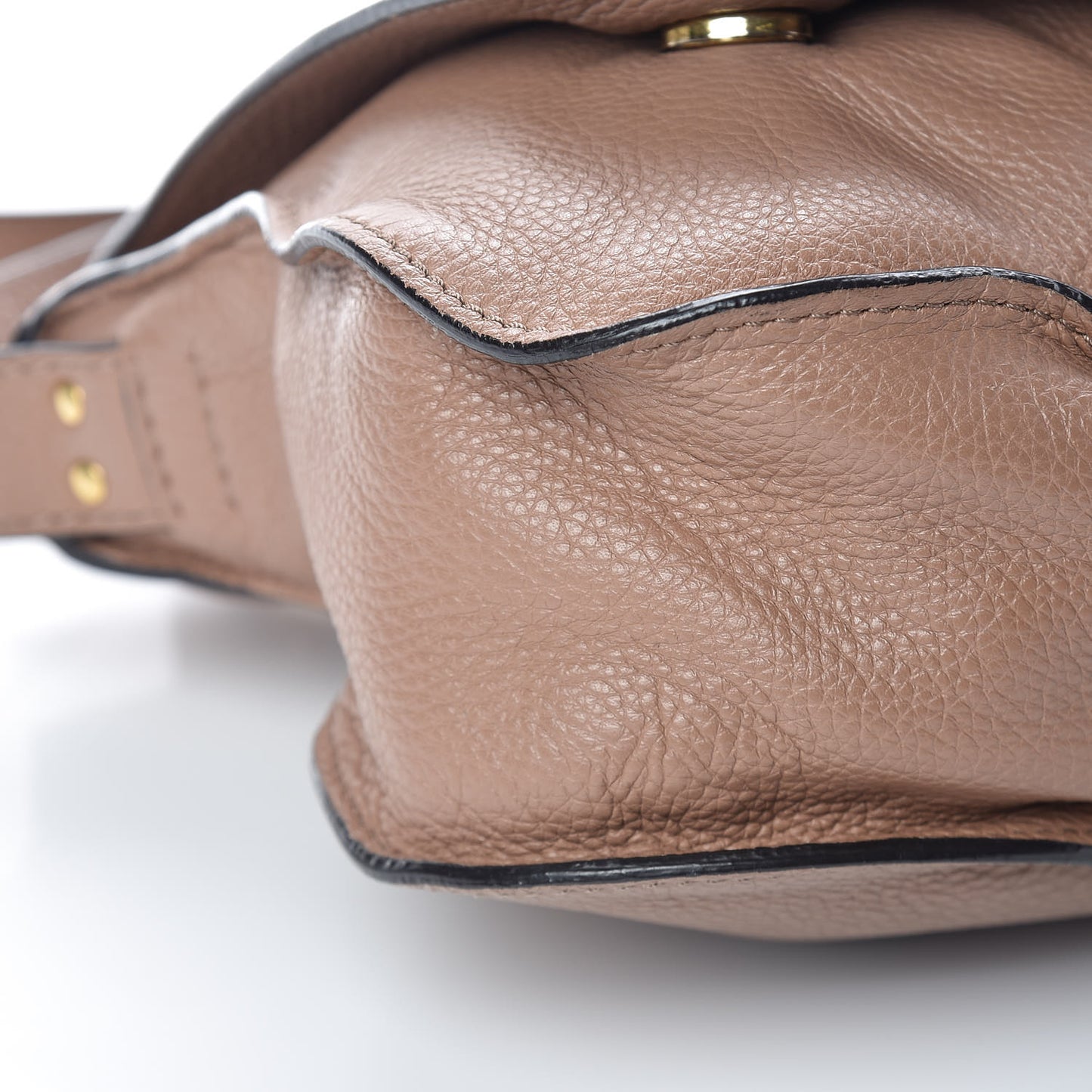 Calfskin Medium Marcie Top Handle Bag Nut