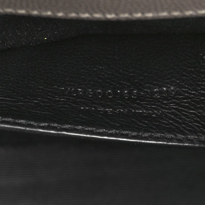 Saint Laurent Grain De Poudre Textured Mixed Matelasse Medium Triquilt Monogram Satchel Fog 8 of 11