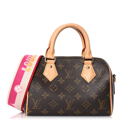 Louis Vuitton Monogram Speedy Bandouliere 20 Fuchsia 1 of 14