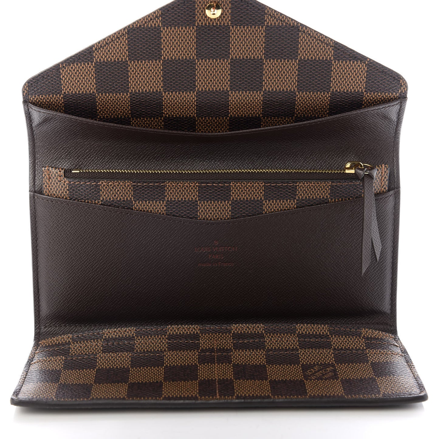 Damier Ebene Josephine Wallet