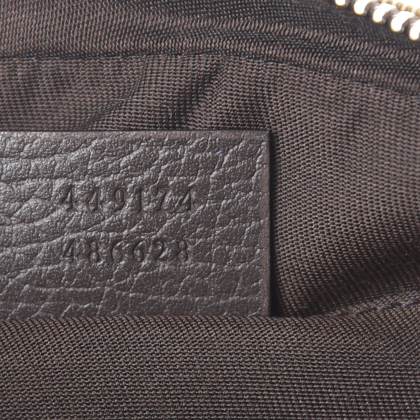 Monogram Belt Bag Dark Brown