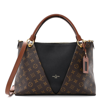 Louis Vuitton Monogram V Tote MM Black 1 of 10