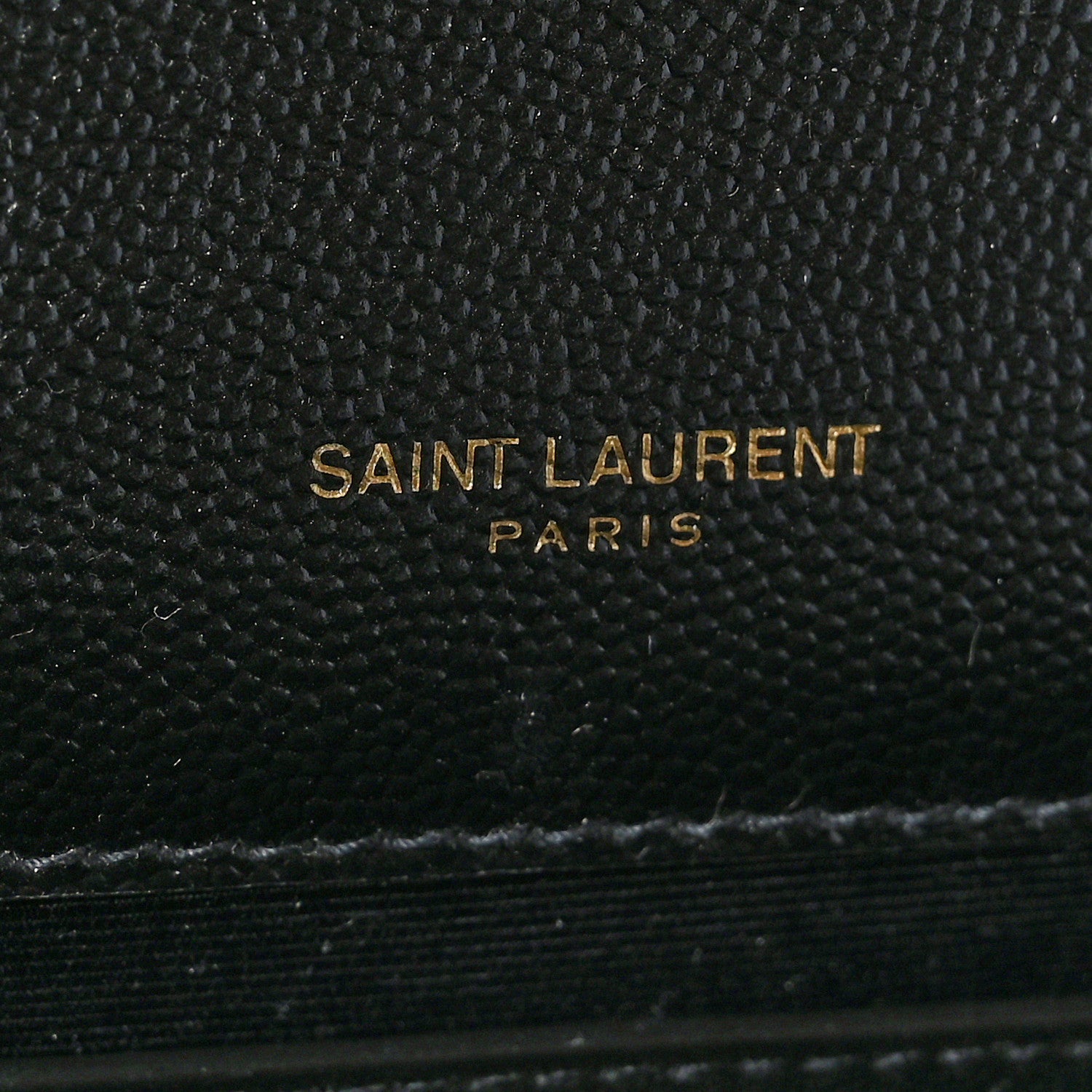 Saint Laurent Grain De Poudre Medium Classic Monogram Kate Satchel Black 6 of 8