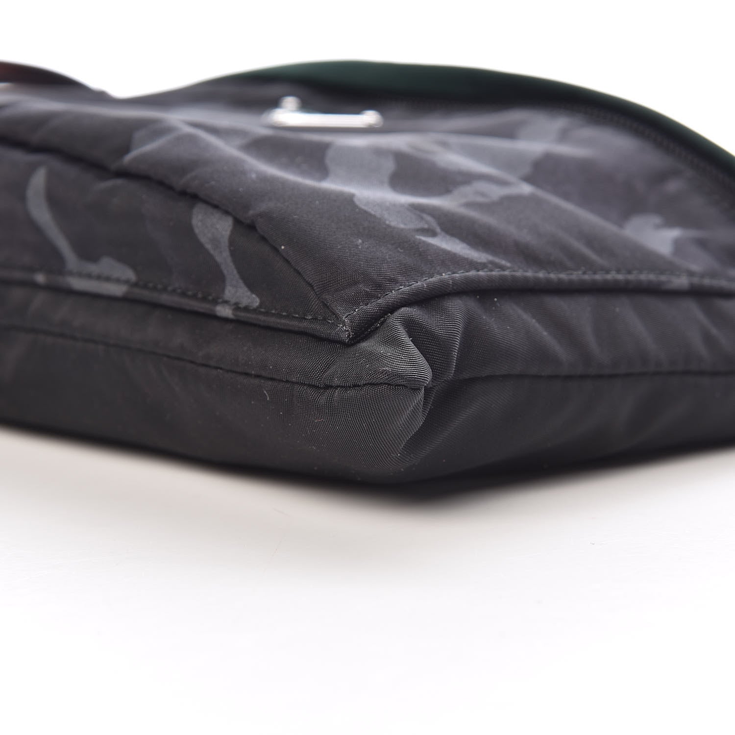 Prada Nylon Camouflage Print Pouch Blue 9 of 10