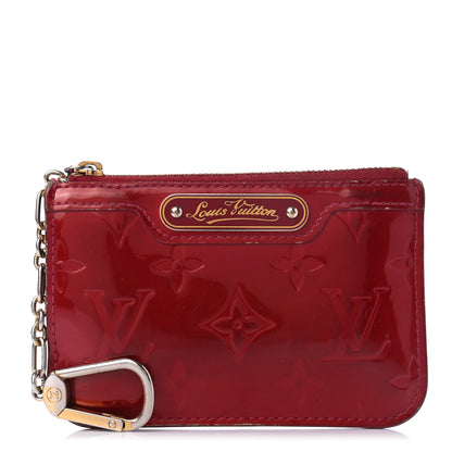 Louis Vuitton Vernis Key Pouch Pomme D'Amour 1 of 12