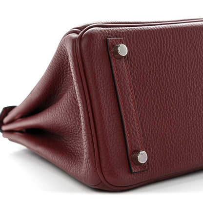 Hermes Togo Birkin 25 Rouge H 8 of 11