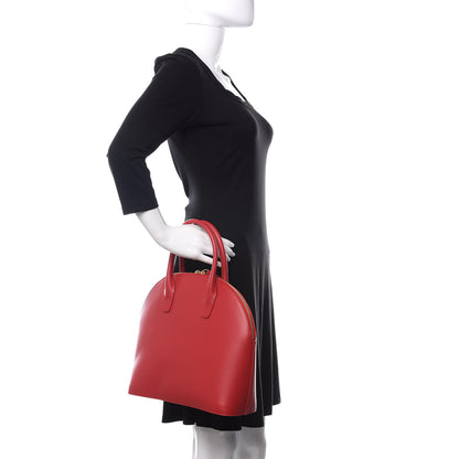 Mansur Gavriel Calfskin Top Handle Rounded Bag Flamma 2 of 9