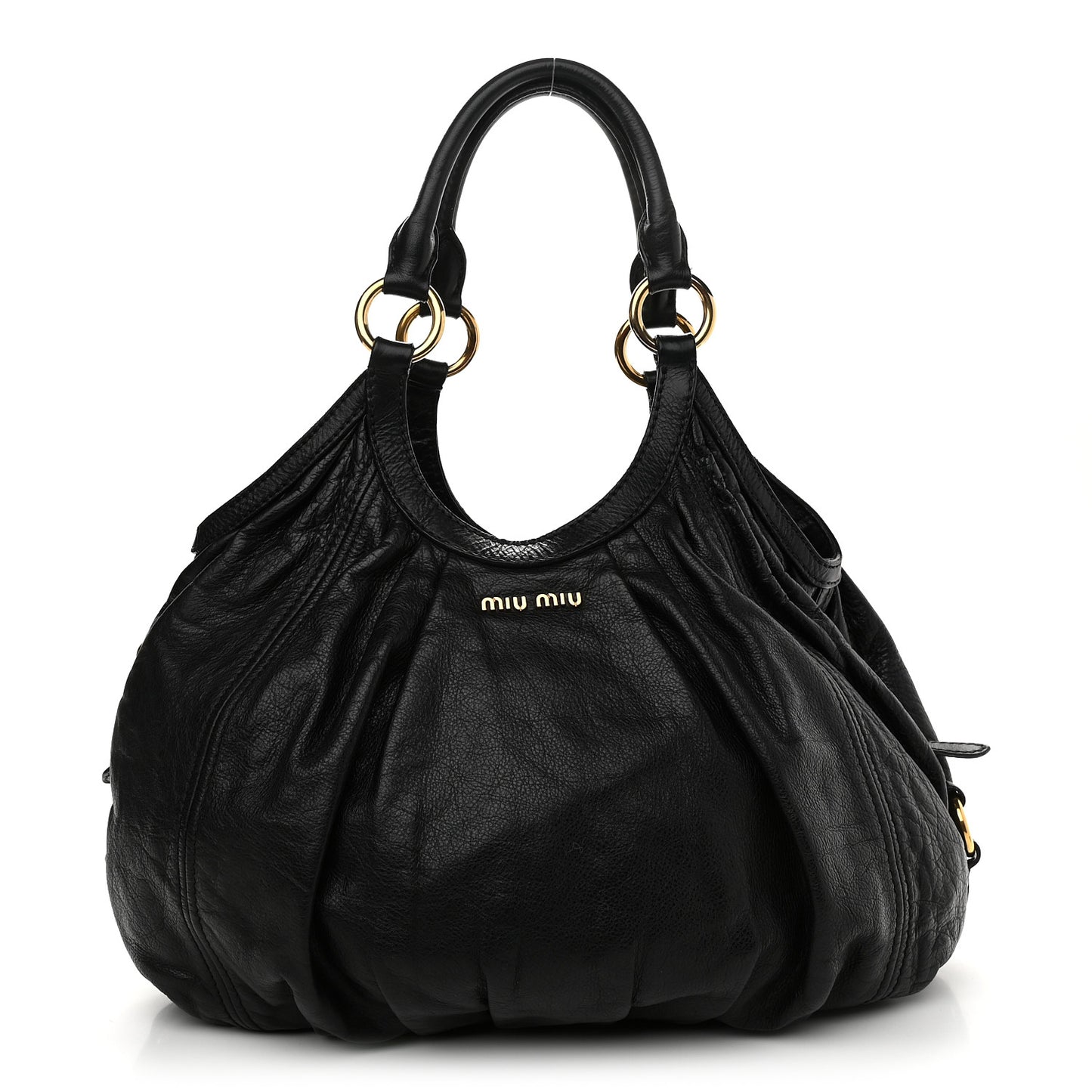 Vitello Daino Hobo Black