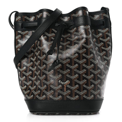 Goyard Goyardine Petit Flot Bucket Bag PM Black 1 of 8