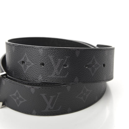 Louis Vuitton Monogram Eclipse 40mm Reversible LV Initiales Belt 90 36 3 of 5