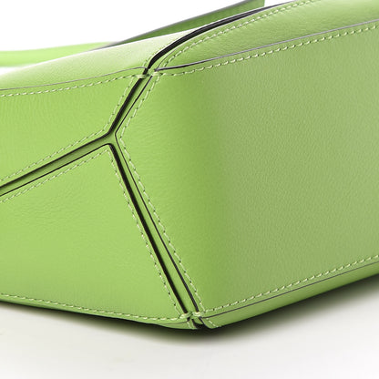 Loewe Calfskin Mini Puzzle Bag Green 9 of 10