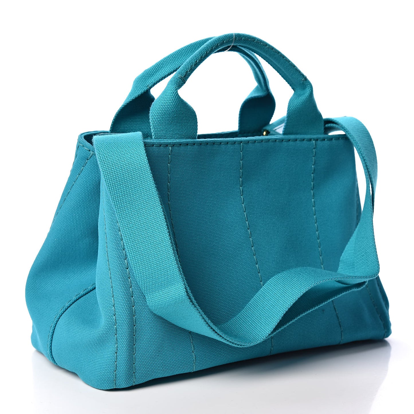 Canapa Small Logo Tote Pavone