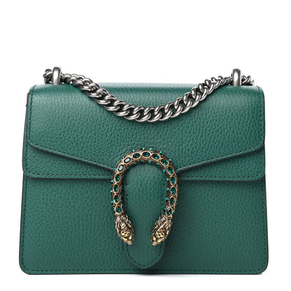 Gucci Calfskin Mini Dionysus Shoulder Bag Emerald 1 of 4