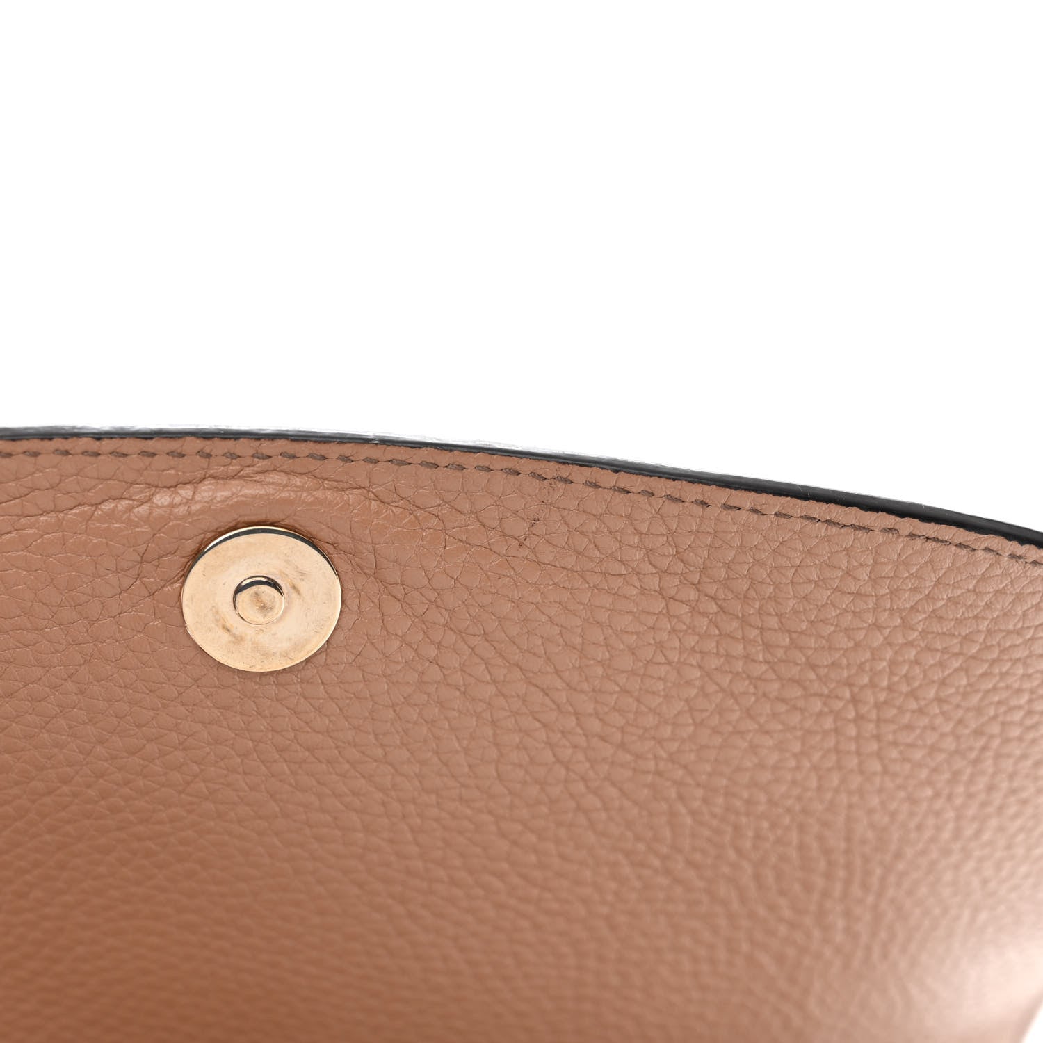 Gucci Pebbled Calfskin Medium Soho Flap Crossbody Camelia 11 of 12