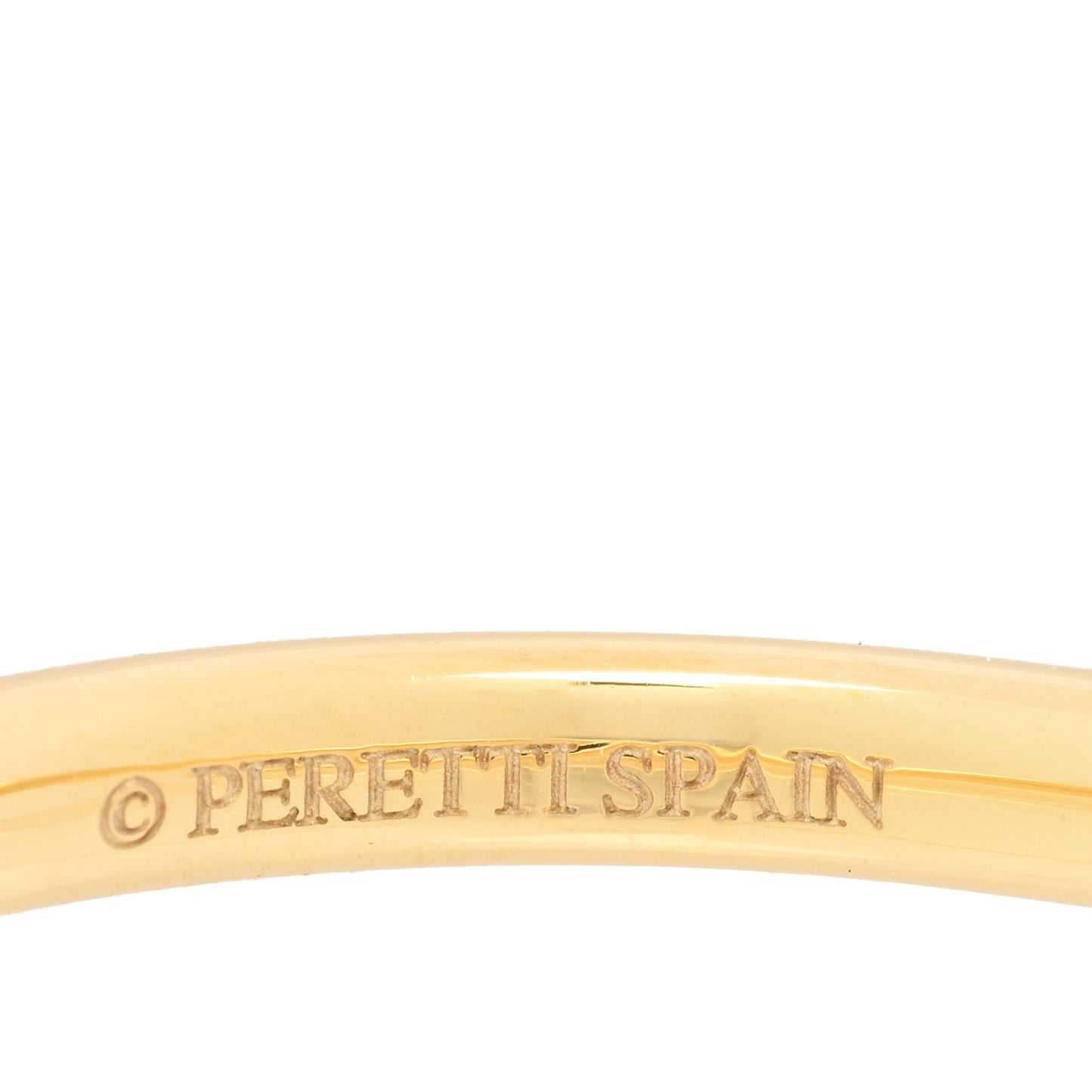 18K Yellow Gold Elsa Peretti Wedding Band Ring 49 5