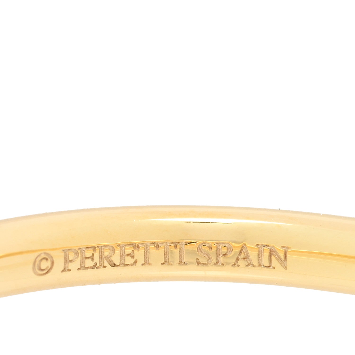 Tiffany 18K Yellow Gold Elsa Peretti Wedding Band Ring 49 5 4 of 5