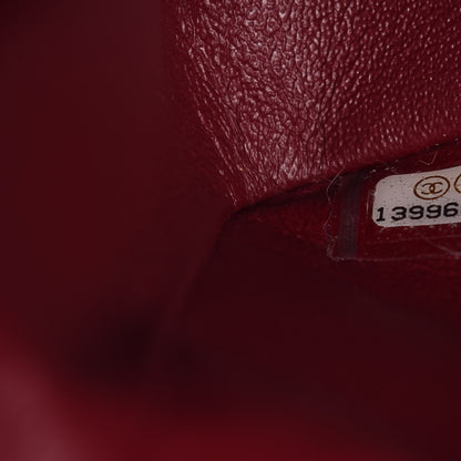 Chanel Caviar Quilted Medium Double Flap Red 8 of 9