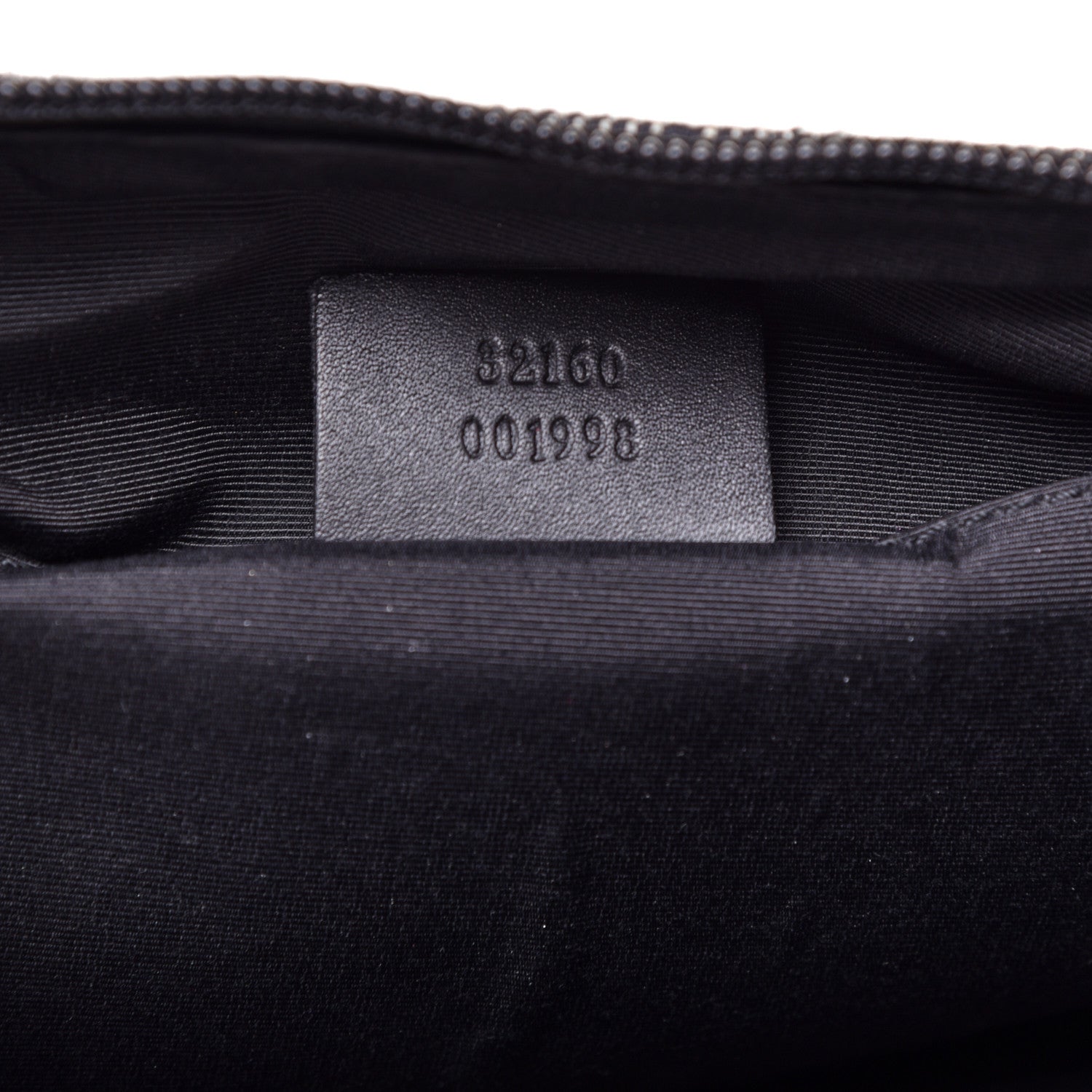 Gucci Denim Monogram Pochette Black 9 of 9