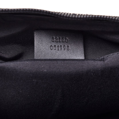 Gucci Denim Monogram Pochette Black 9 of 9