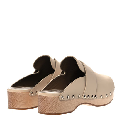 Hermes Calfskin Calya Mules 37 Hetre 4 of 10