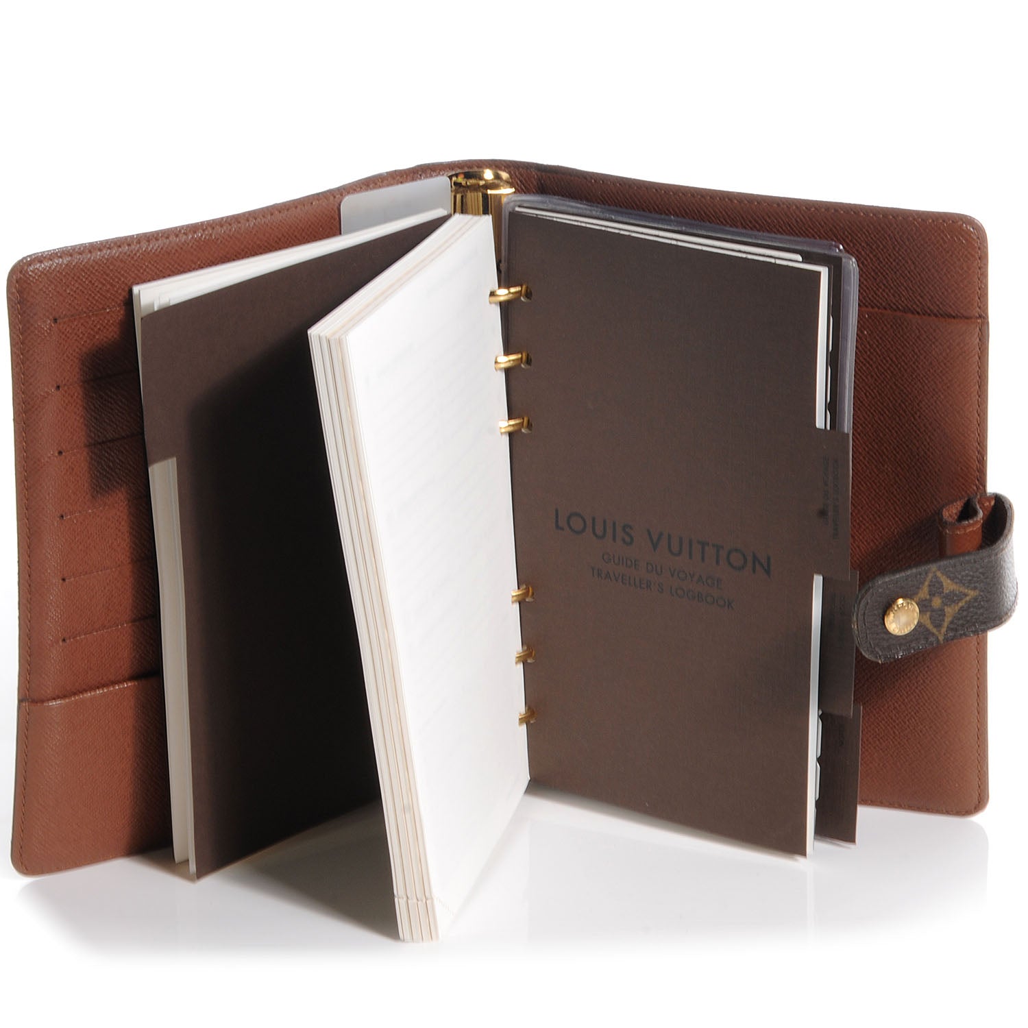 Louis Vuitton Monogram Medium Ring Agenda w Inserts 6 of 8