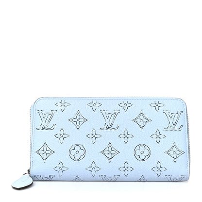 Louis Vuitton Mahina Zippy Wallet Blue Nuage 1 of 7