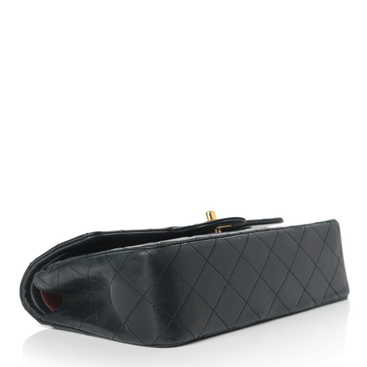 Chanel Lambskin Quilted Small Double Flap Black 3 of 19
