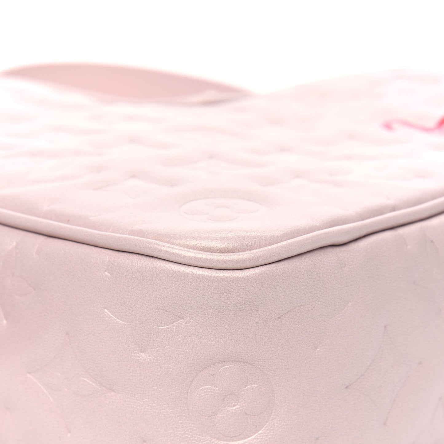 Lambskin Embossed Monogram Fall In Love Sac Coeur Light Pink