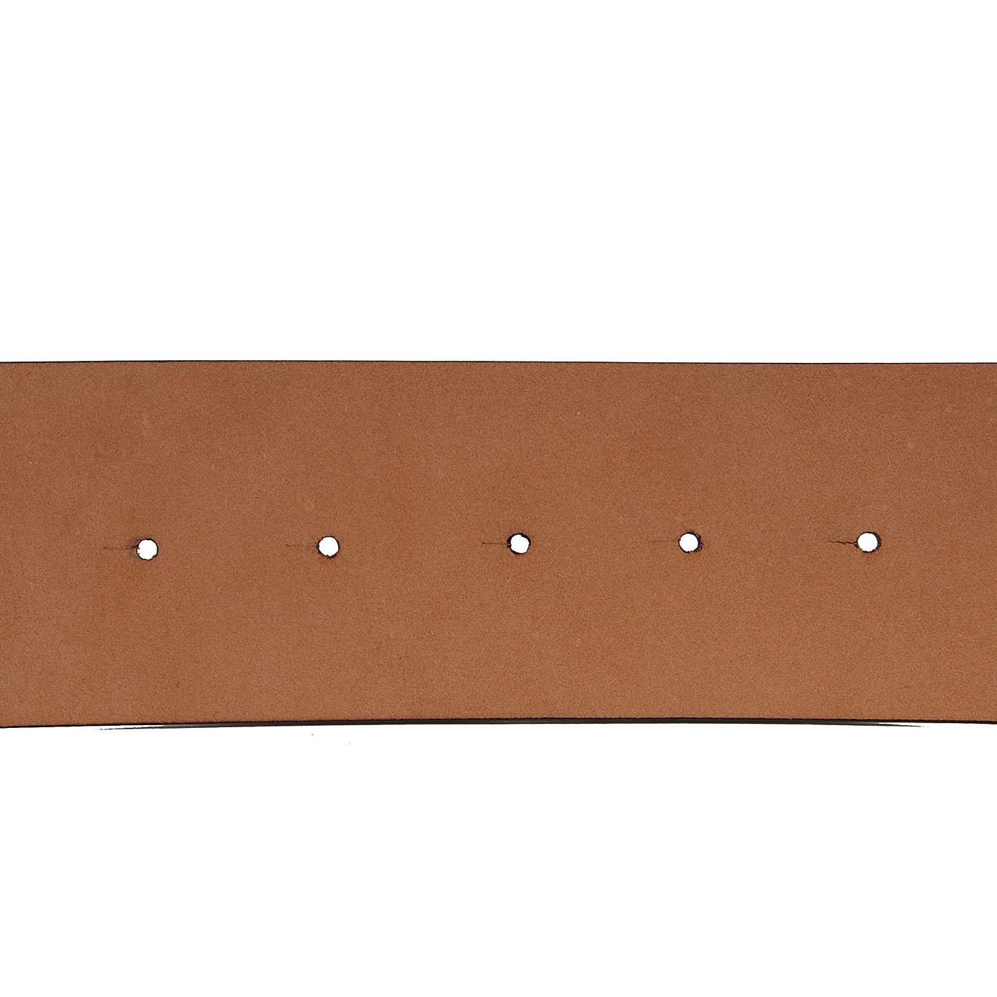 Leather CC Logo Belt 85 34 Brown
