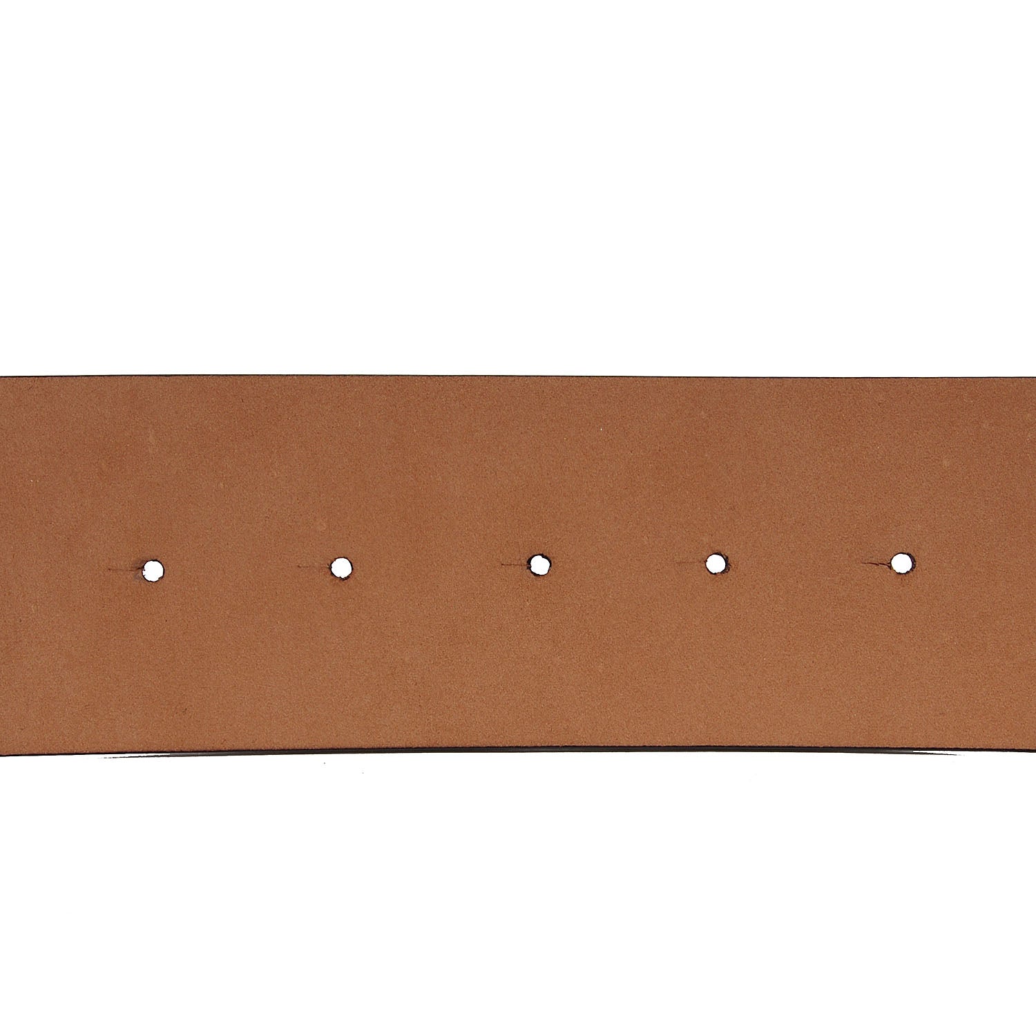Chanel Leather CC Logo Belt 85 34 Brown 5 of 5