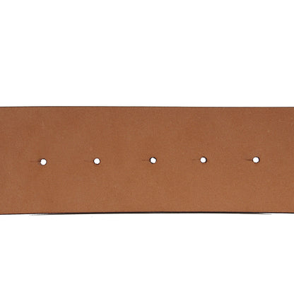 Chanel Leather CC Logo Belt 85 34 Brown 5 of 5