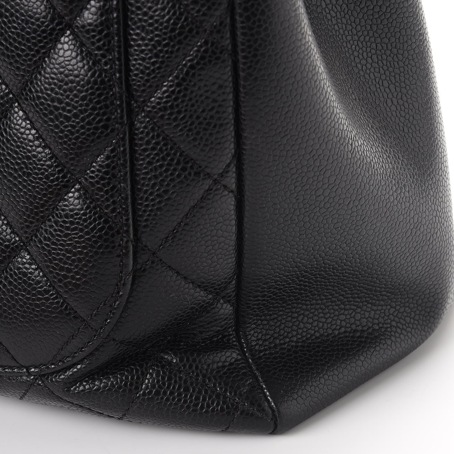 Chanel Caviar Quilted Grand Shopping Tote GST Black 12 of 18