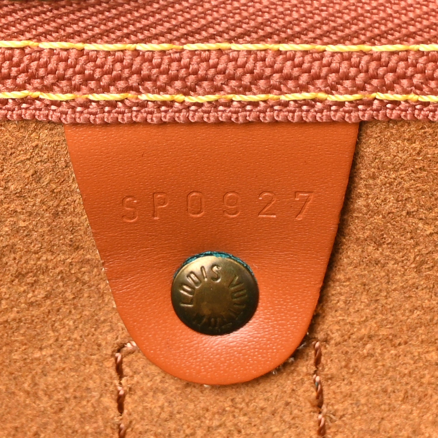 Louis Vuitton Epi Keepall 45 Cipango 6 of 13