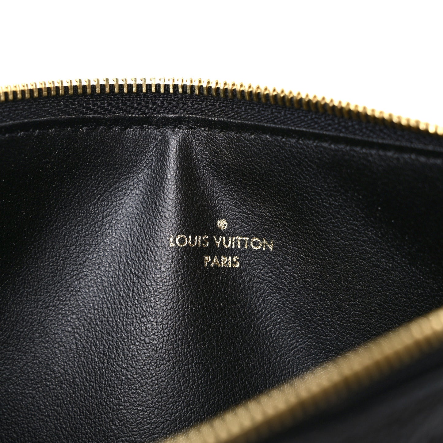 Empreinte Felicie Chain Wallet Zippered Insert Black