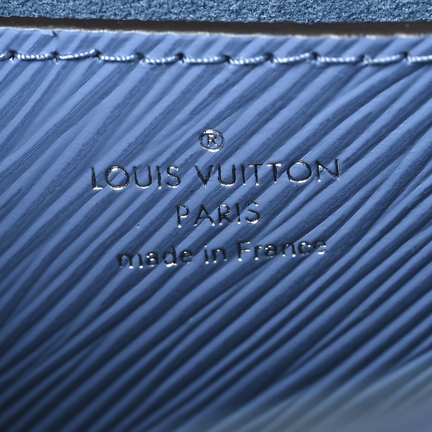 Epi Twist Shoulder Bag MM Bleuet