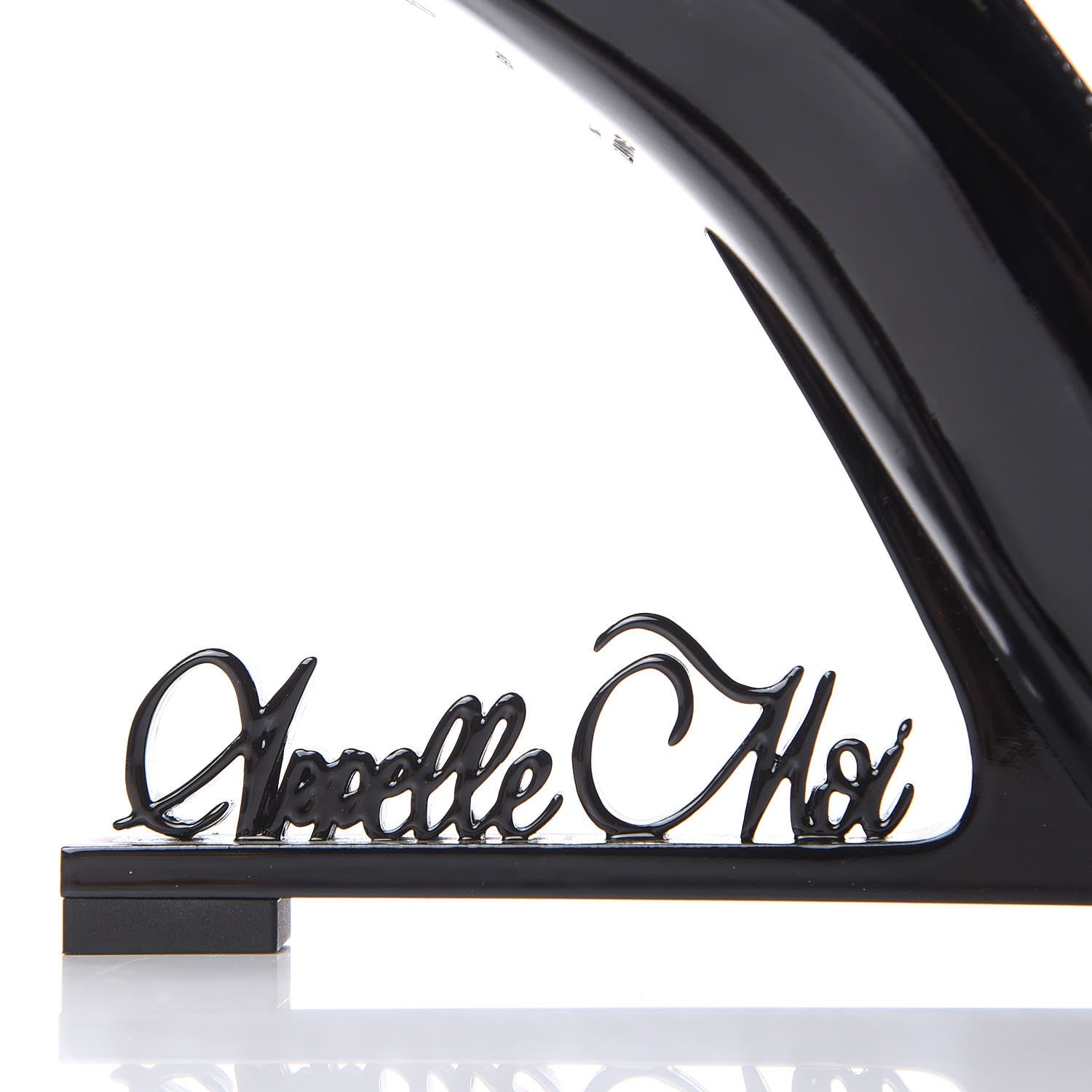 Saint Laurent Patent Opyum Appelle Moi Ankle Strap Pump 40 Black 9 of 10