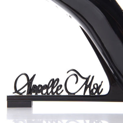 Saint Laurent Patent Opyum Appelle Moi Ankle Strap Pump 40 Black 9 of 10