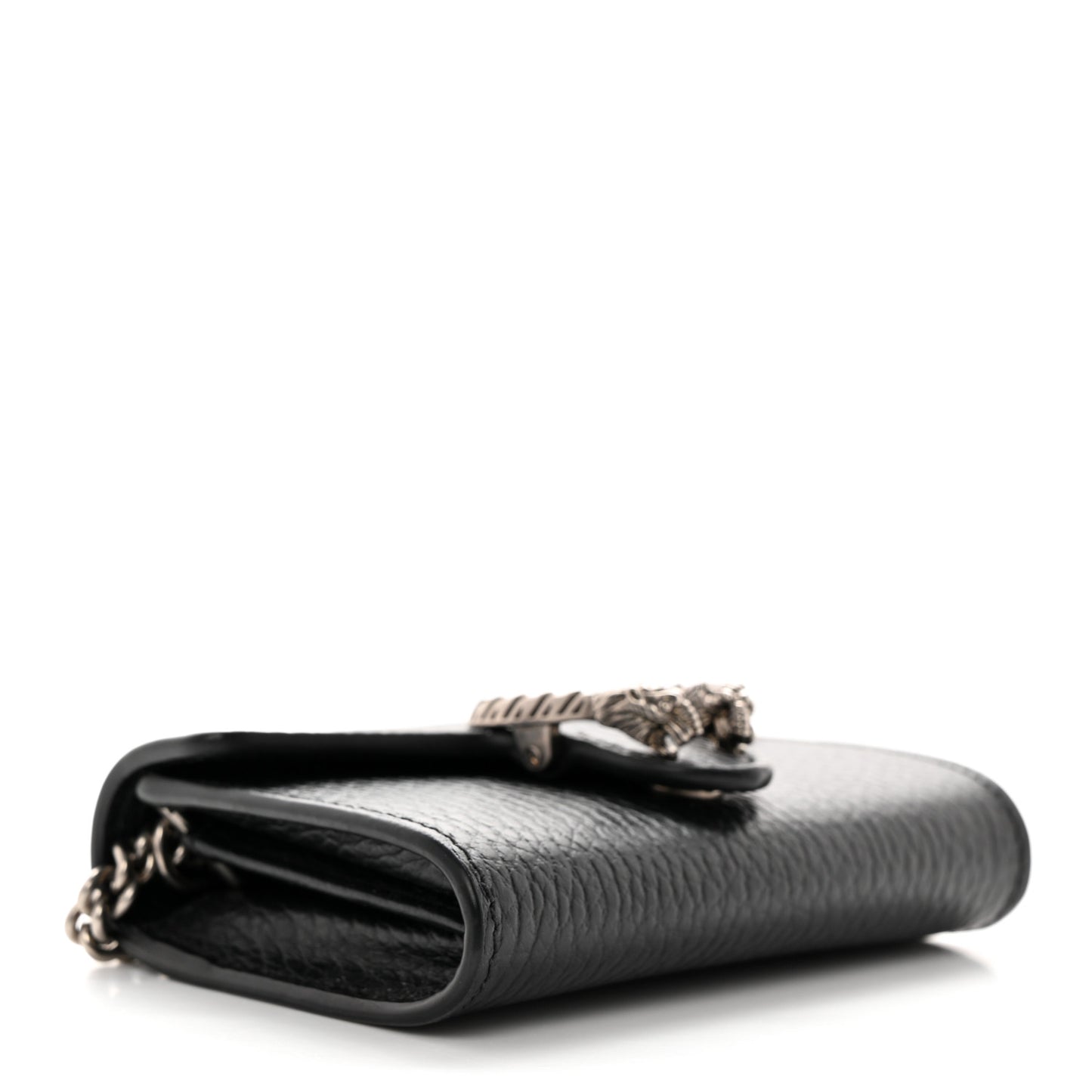 Calfskin Dionysus Coin Purse Black