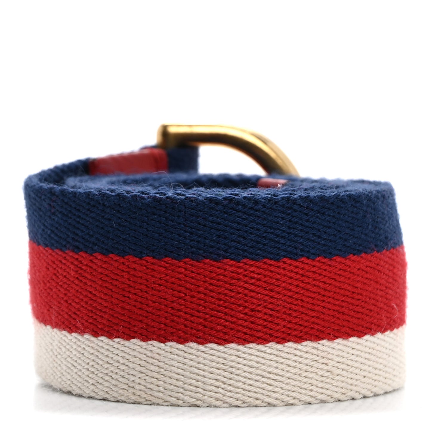 Web Feline D Ring Belt 80 32 Red White Blue