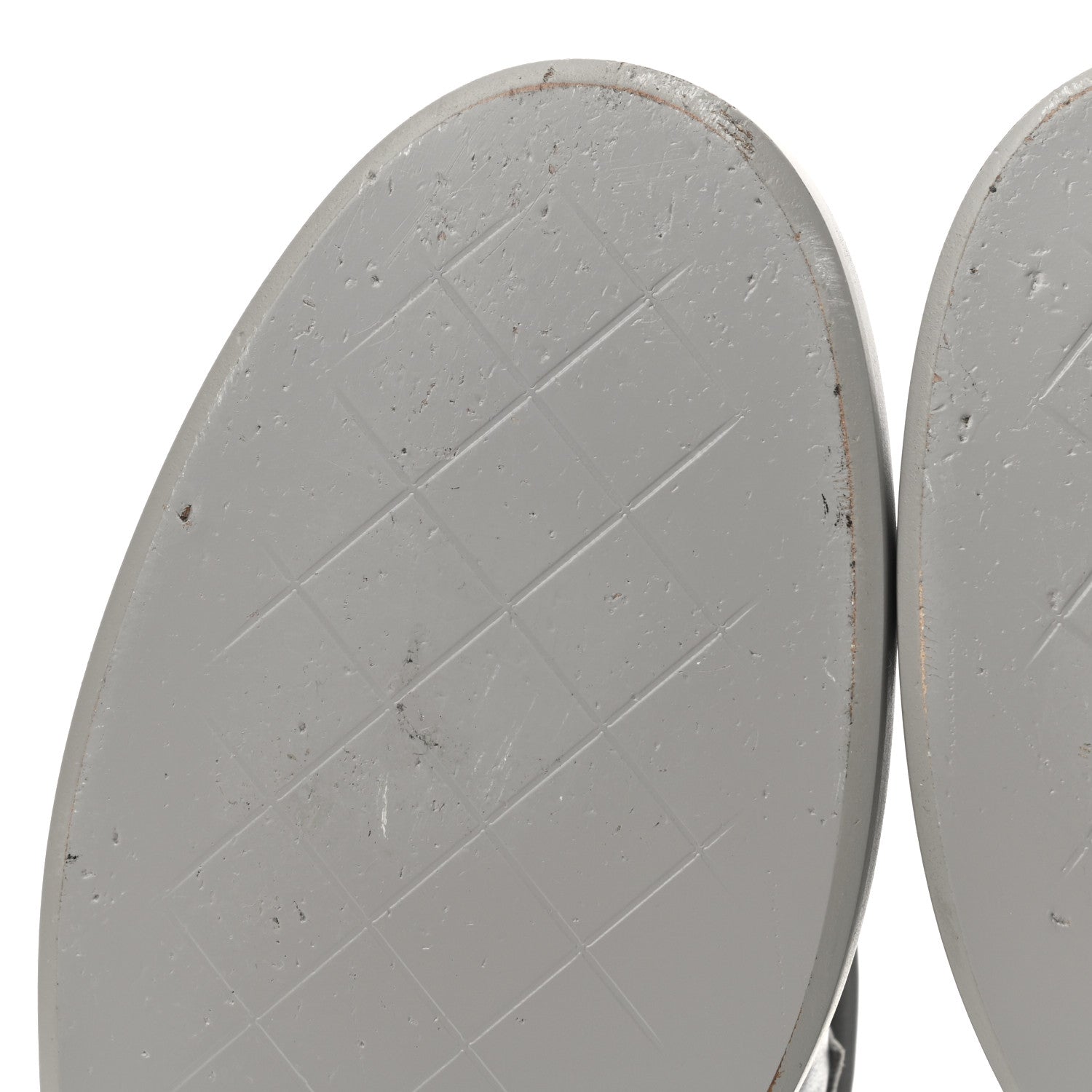 Chanel Lambskin Quilted CC Turnlock Loafers 40 Grey 11 of 11