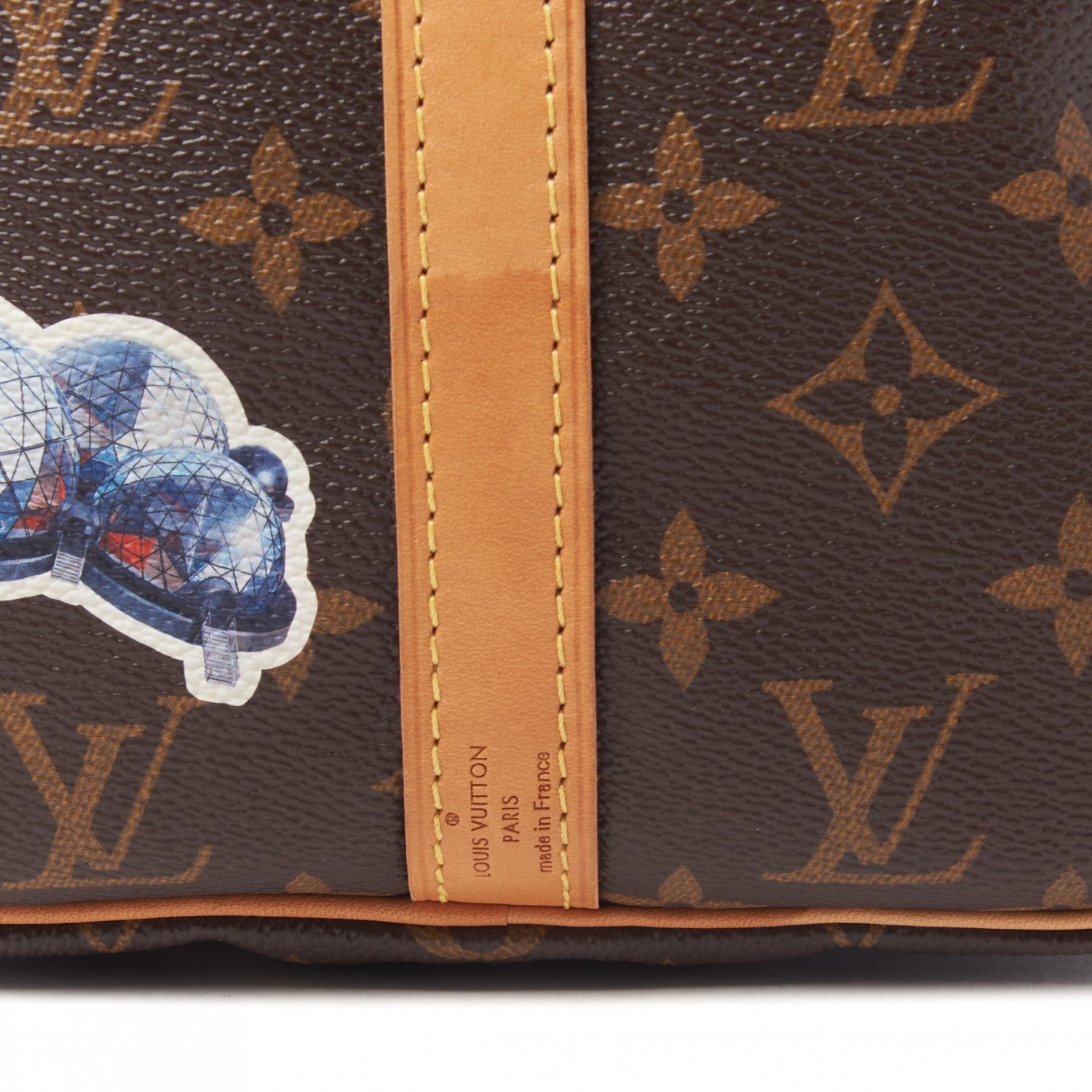Louis Vuitton Monogram World Tour Speedy Bandouliere 30 7 of 8