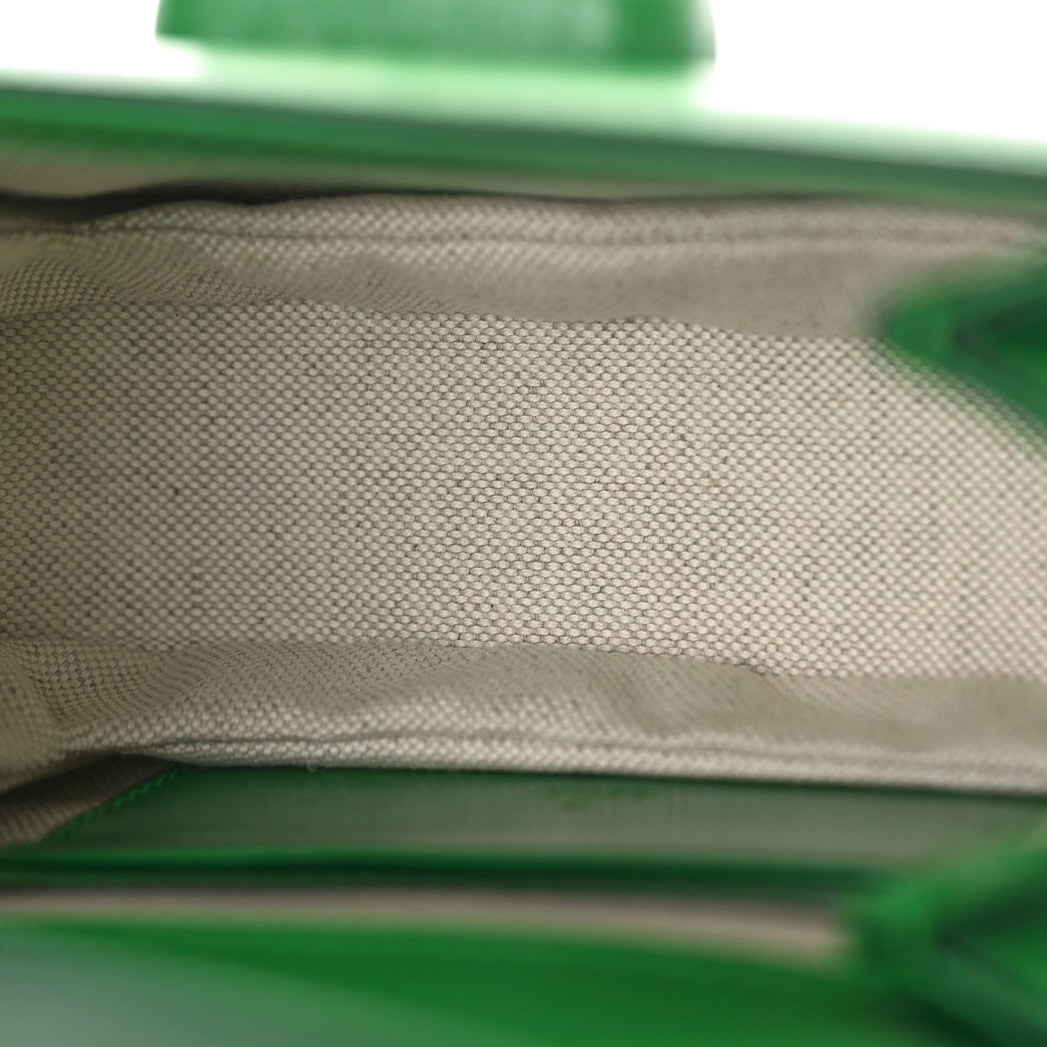 Gucci Boarded Dyana Lux Calfskin Mini Bamboo 1947 Top Handle Bag Spring Green 5 of 9
