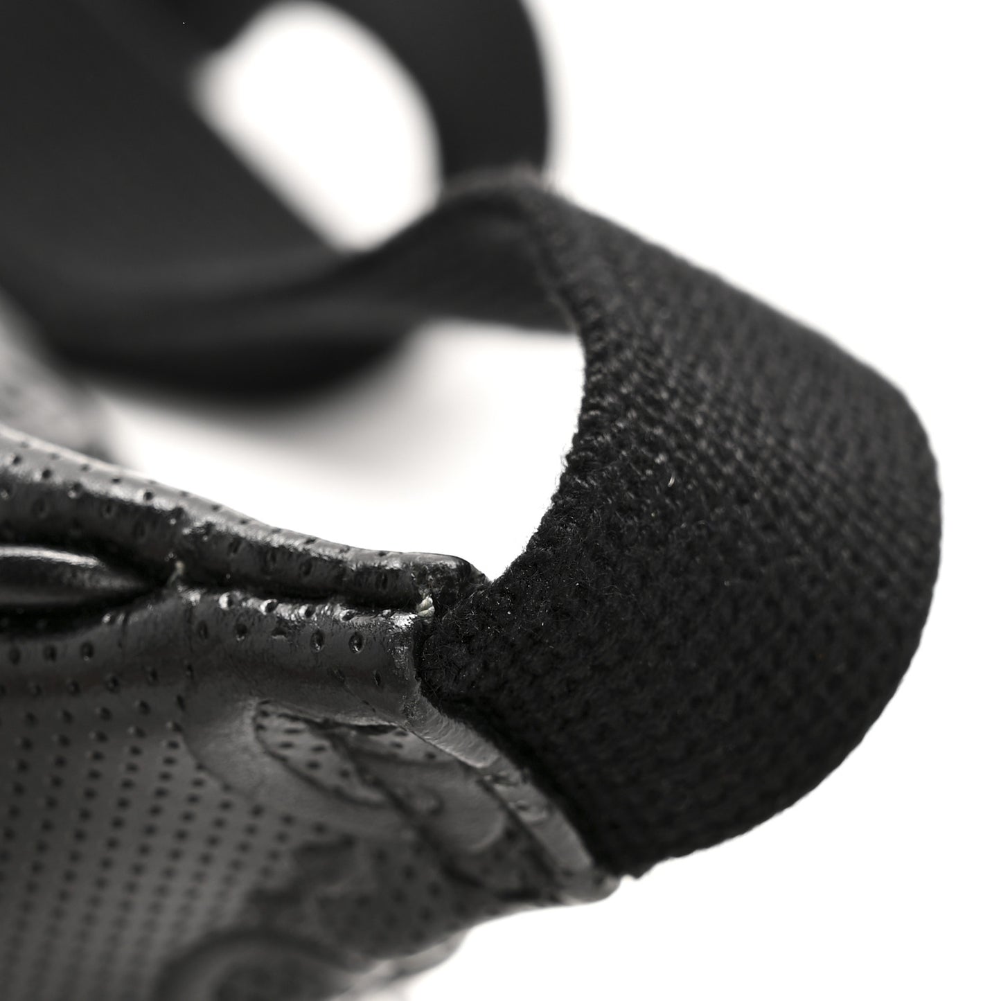 Calfskin GG Tennis Embossed Belt Bag Black