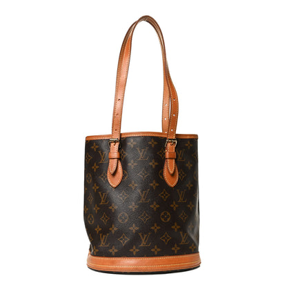 Louis Vuitton Monogram Petit Bucket 23 1 of 9