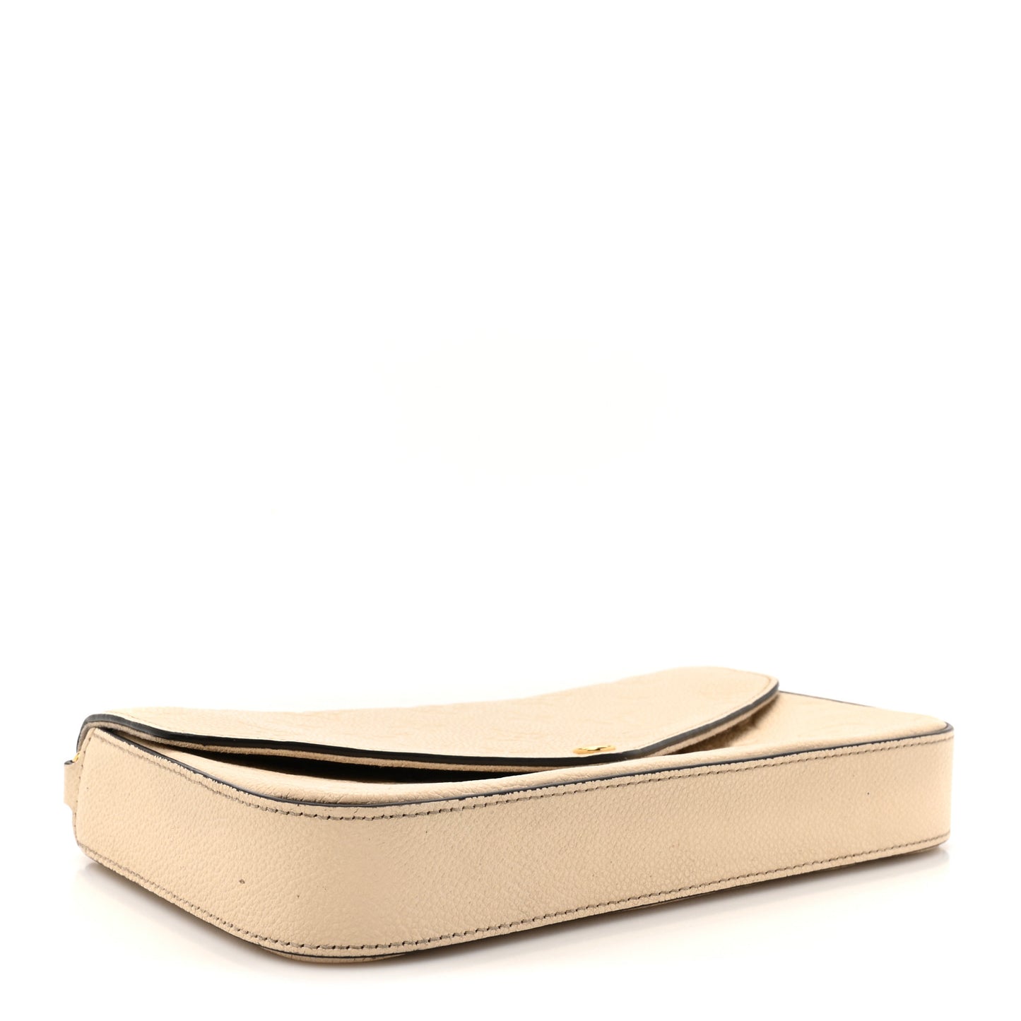 Empreinte Pochette Felicie Chain Wallet Cream