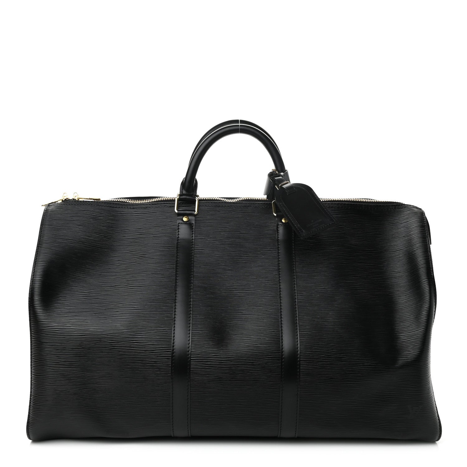 Louis Vuitton Epi Keepall 50 Black 1 of 10