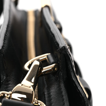 Burberry Calfskin Small Clifton Bag Black 14 of 15